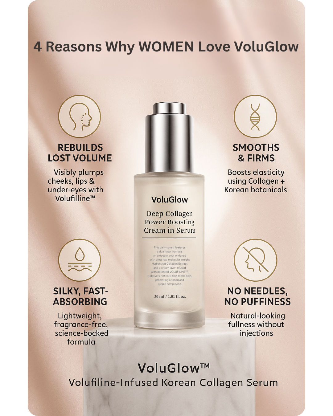 VoluGlow™ Volufiline-Infused Korean Collagen Serum