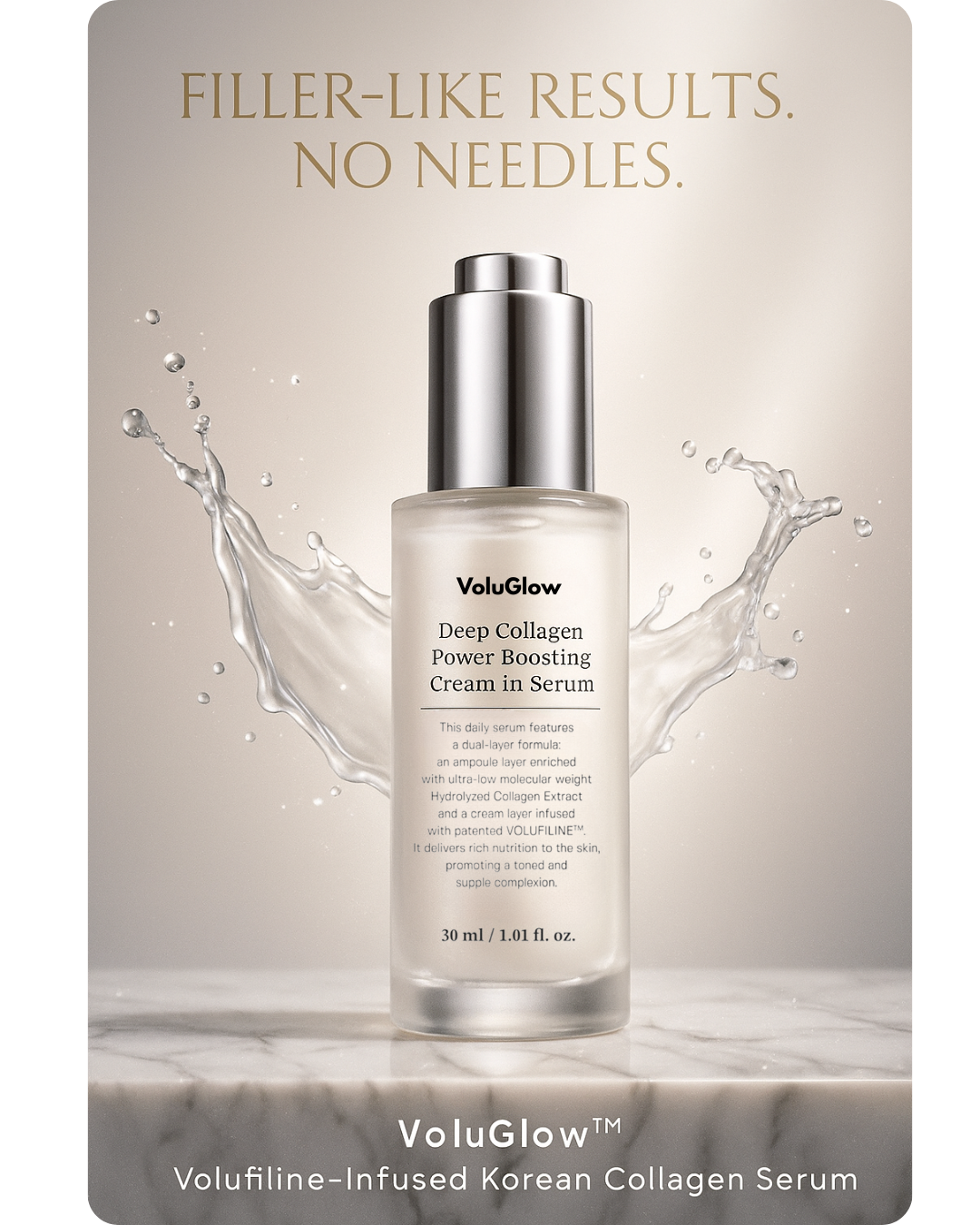 VoluGlow™ Volufiline-Infused Korean Collagen Serum